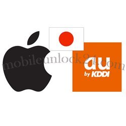 Unlock iPhone 3gs, 4, 4s, 5, 5c, 5s, 6, 6+  network KDDI Japan